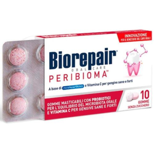 Биорепаир перибиома жевательная резинка №10 для здоровья полости рта