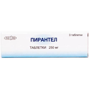 Пирантел таблетки 250мг №3