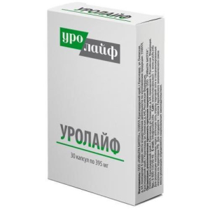 Уролайф капсулы 395мг №30