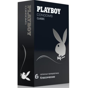 Плейбой презерватив классический classic №6 [playboy]