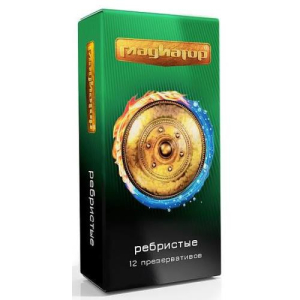 Гладиатор презервативы №12 ребристые