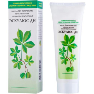 Эскулюс дн мазь для местного применения гомеопатическая 70г