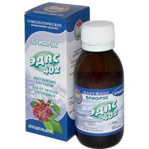 Бриорус эдас-402 оподельдок гомеопатический 100мл
