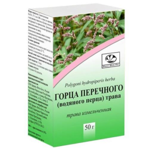 Горца перечного (водяного перца) трава трава измельченная 50г
