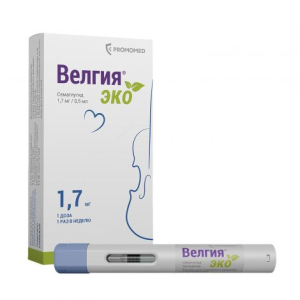 Велгия эко раствор для подкожного введения 1,7мг/доза 0,75мл №4