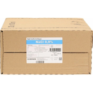 Натрия хлорид браун раствор для инфузий 0,9% 1000мл №10