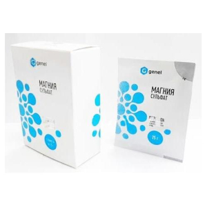 Магния сульфат порошок для приготовления раствора для приема внутрь 25г №3