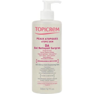 Топикрем да протект гель 500мл ультра риш очищающий