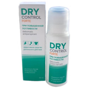 Драй контрол форте антиперспирант дабоматик 20% 50мл п/обильн. потоотдел.