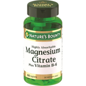 Нэйчес баунти таблетки №60 цитрат магния с витамином В6 бад