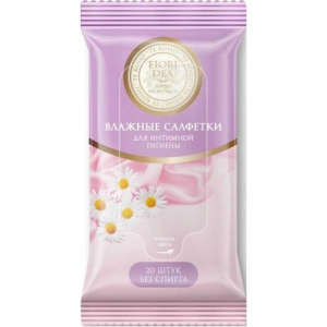 Фьери дея салфетки для интимной гигиены №20
