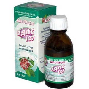 Мастиол эдас-127 капли для приема внутрь гомеопатические 25мл