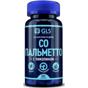 Джи эл эс со пальметто капсулы 400мг №60 бад