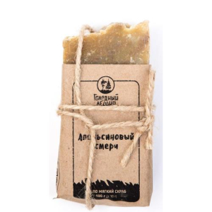 Голодный леший мыло 100г апельсиновый смерч