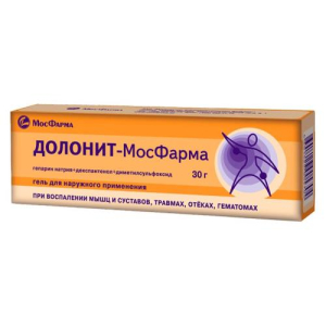 Долонит-мосфарма гель для наружного применения 30г