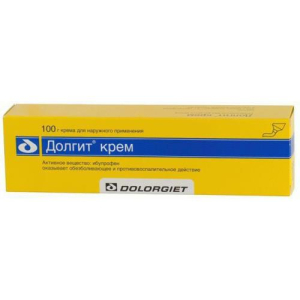 Долгит крем для наружного применения 5% 100г 