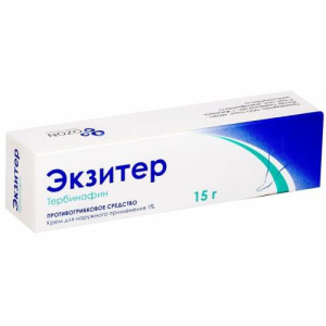 Экзитер крем для наружного применения 1% 15г