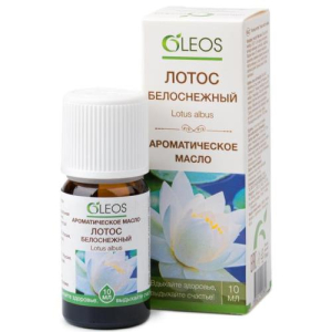 Олеос ароматическое масло 10мл лотос белоснежный