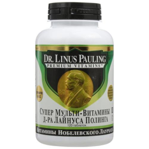 Супер мульти-витамины доктора лайнуса полинга таблетки 827мг №120