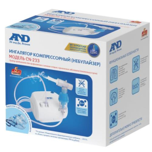 Эй энд ди ингалятор компрессорный cn-233 д/всей семьи