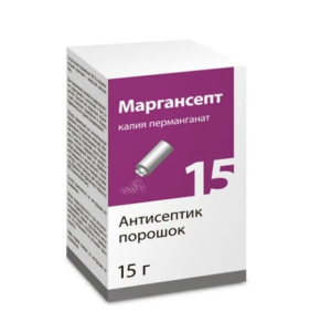 Ферстэйд маргансепт порошок 15г (калия перманганат)  [first aid]