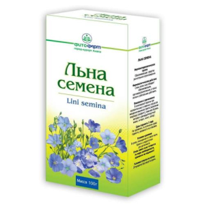 Льна семена семя 100г/фитофарм