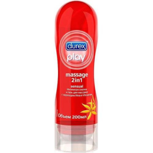 Дюрекс плей фил гель-смазка лубрикант 200мл 2 в 1 сэнсуал с иланг-илангом
