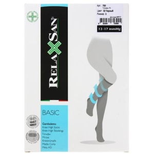 Релаксан гамбалетто бэйсик гольфы профил. 70den 12-17мм р.3 /арт.750/ черн.