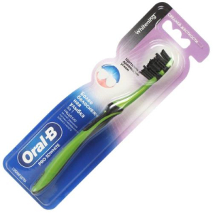 Орал би про 3д вайт зубная щетка древесный уголь средняя