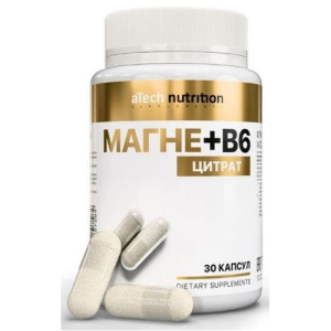 Атех нутришн магне + в6 капсулы 720мг №30 бад