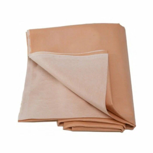 Клеенка подкладная резинотканевая (оранжевый) рулон 45 м