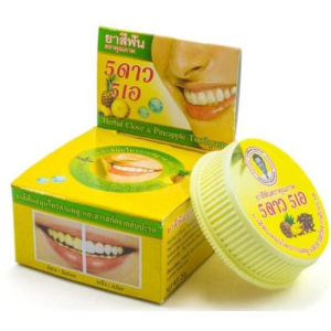 5 стар косметик зубная паста 25г травяная с экстрактом ананаса