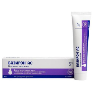 Базирон ас гель для наружного применения 5%г 40г
