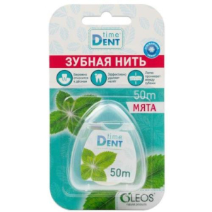 Тимедент зубная нить 50м мята