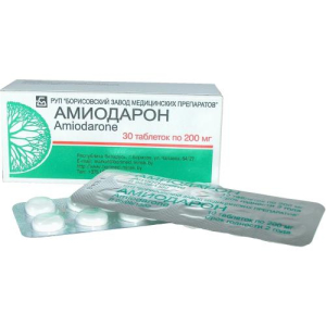 Амиодарон таблетки 200мг №30