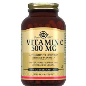 Солгар витамин с капсулы 500мг 741мг №100 бад