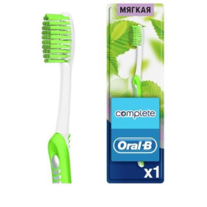 Орал би зубная щетка сенситив зеленый чай мягкая