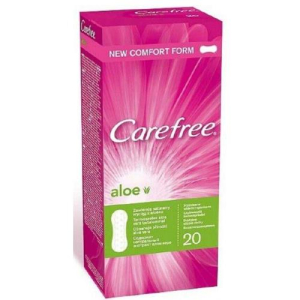 Кэфри прокладки ежедневные №20 алоэ