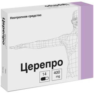Церепро капсулы 400мг №14