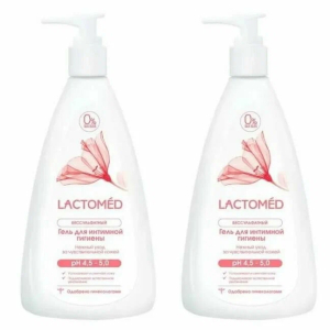Лактомед гель для интимной гигиены 200мл  нежный уход за чувствит.кожей