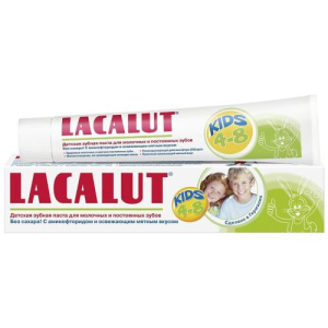 Лакалют кидс зубная паста 50мл 4-8 лет