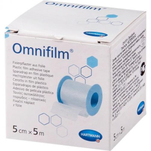 Омнифилм пластырь 5смх5м прозр. плен. /арт.900414/