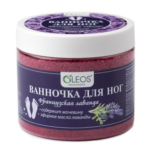 Олеос ванночка для ног 350г французская лаванда