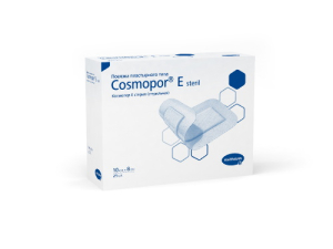 Космопор е стерил повязка самоклеящаяся №10 послеоперационная 15смх8см 