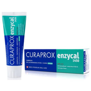 Курапрокс энзикал зубная паста 75мл 1450 ppm содерж.фторидов менее 0,15%