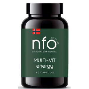 Норвегиан фиш оил мульти-вит капсулы 650мг №180 бад