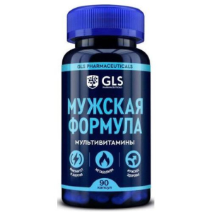Джи эл эс мужская формула капсулы 440мг №90 мультивитамины бад