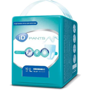 Айди пантс подгузники-трусы для взрослых №10 р.l (100-135см)