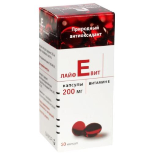 Лайфевит капсулы 200мг №30