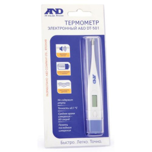 Эй энд ди термометр электронный dt-501 экономич.